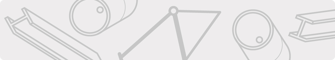 Scrap metal steel graphic showing image outlines on a gray background